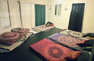 couples tantric experience in St Petersburg FL space set up 